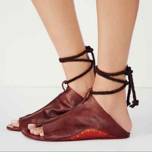 Free People Shoes - Free People Cherry Valley Brown Sandals